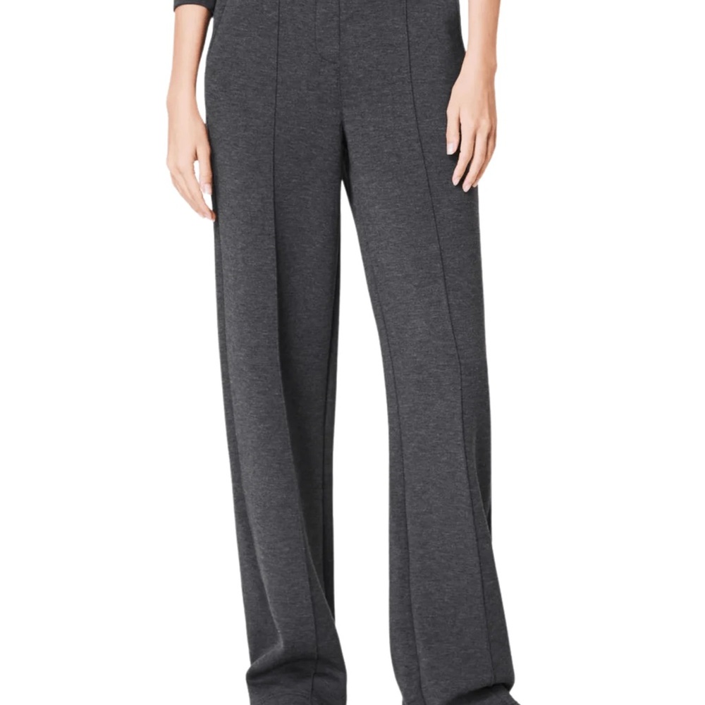 Spanx Air essentials Brushed Straight Leg Pant - Dark Grey